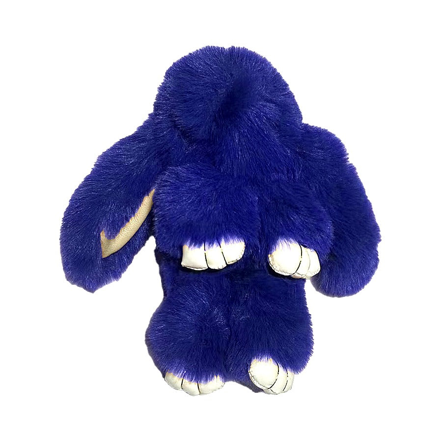 Cute Fluffy Bunny PomPom Keychain Bag Charm