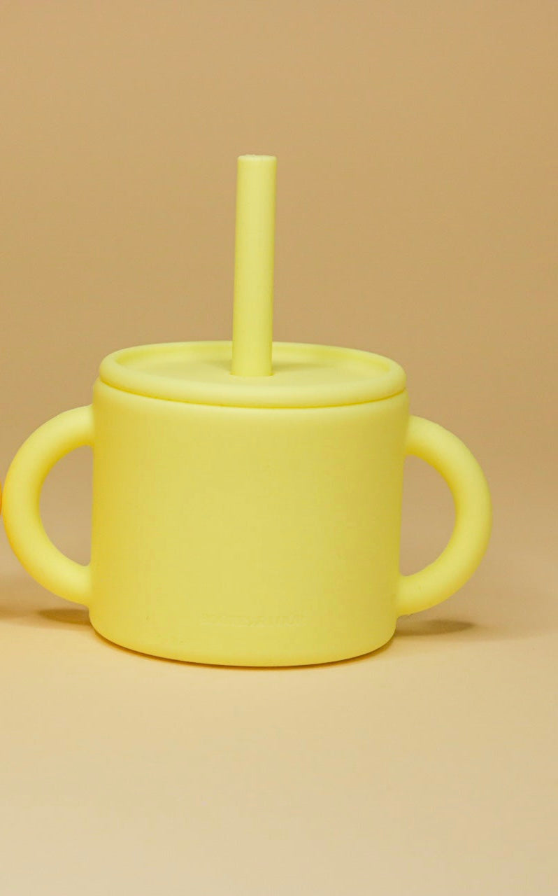 Silicone Cup Single- Lemon Patch (Light Yellow) - Boötes & Loör