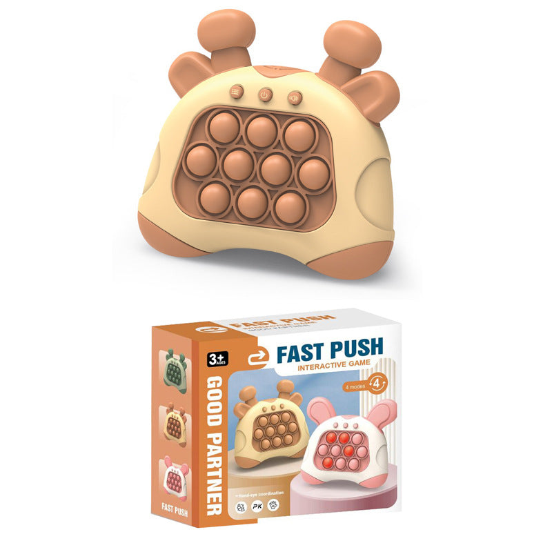 Quick Fast Press/Push Game Console Electronic Pop Puzzle Game - Boötes & Loör