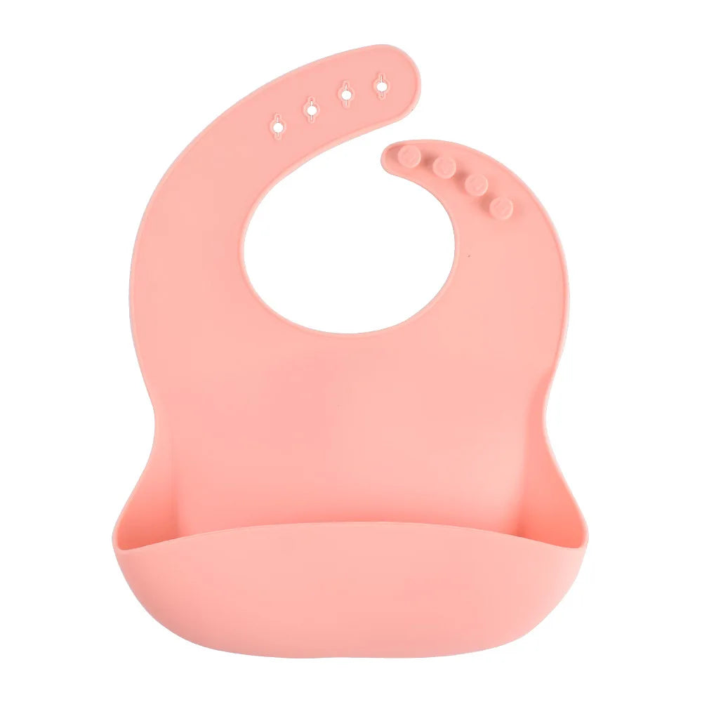 Silicone Baby Bib - Solid