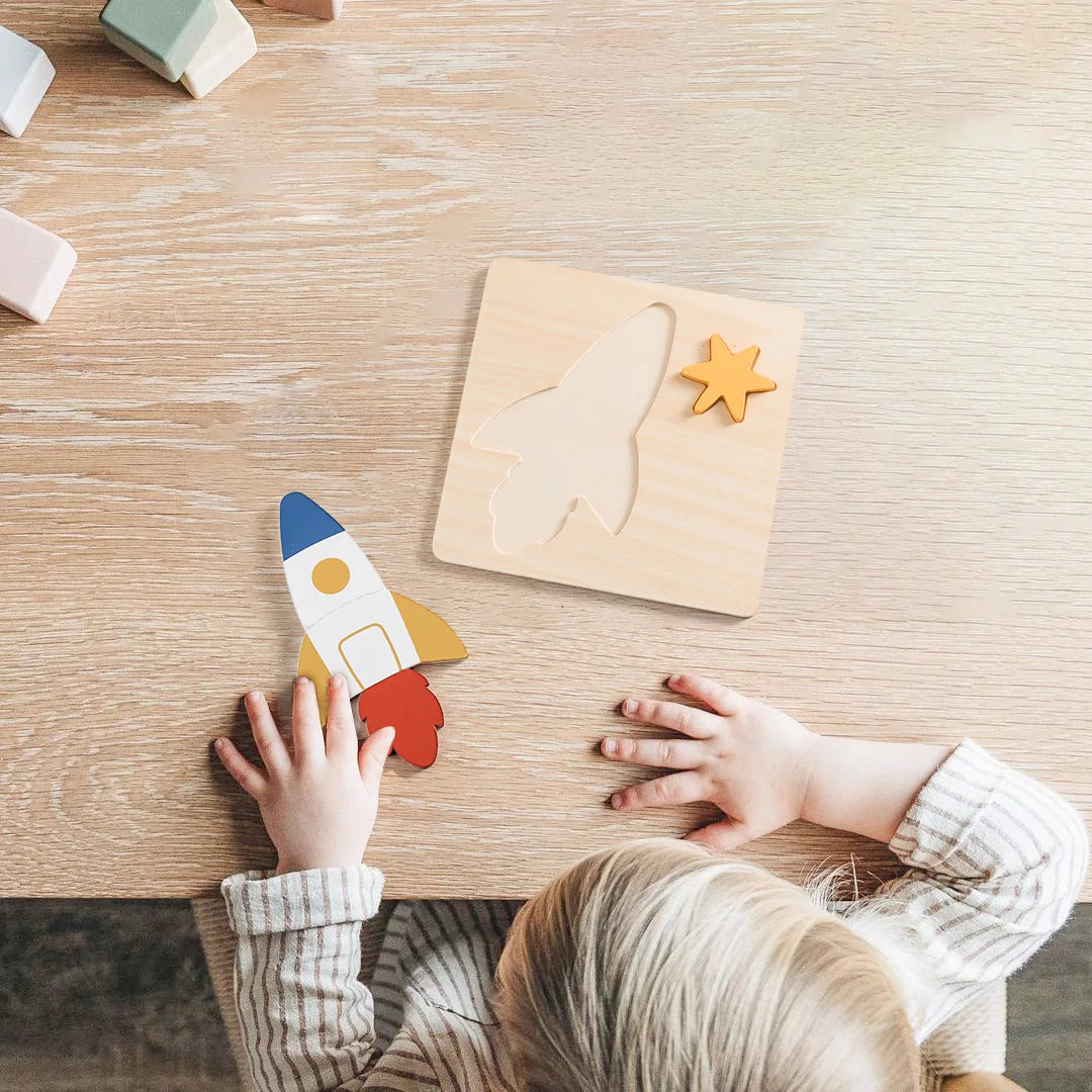 Wooden Space Puzzle