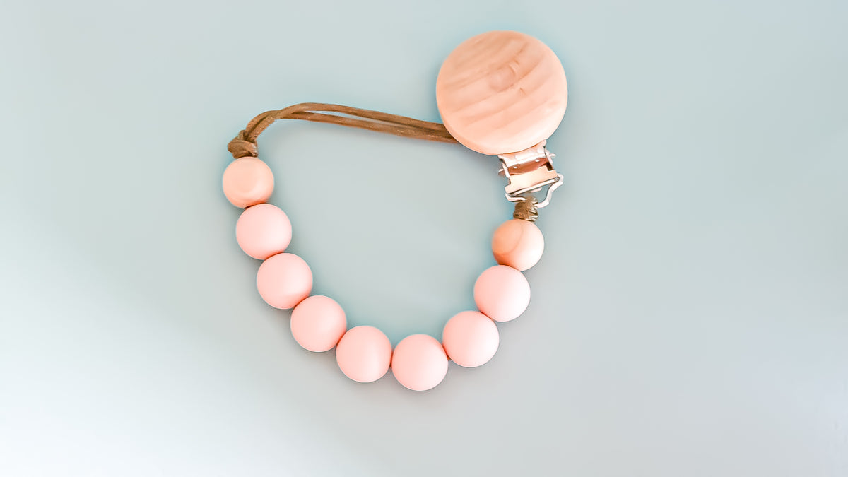 Pacifier Clip | Blush